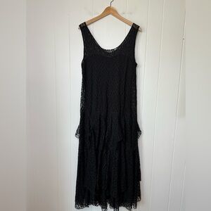 NWT Polo Ralph Lauren Sleeveless Lace Maxi Dress Size 14